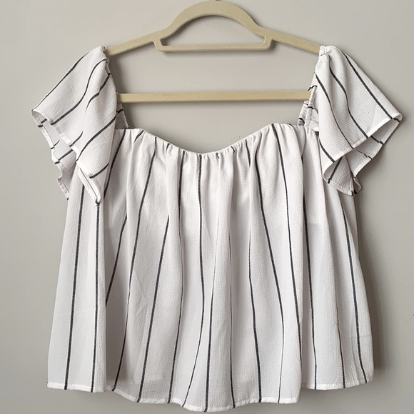 HONEY PUNCH | off the shoulder babydoll top - Picture 2 of 7